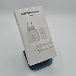 Load image into Gallery viewer, 45W USB-C PD Ladegerät – Schnellladegerät mit USB-C auf USB-C Kabel, PPS, Reiseadapter
