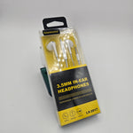 Load image into Gallery viewer, Linextreme LX-2017 In-Ear Kopfhörer 1,2 m – 3,5-mm-Klinke – Mikrofon &amp; Fernbedienung – Weiß

