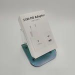 Load image into Gallery viewer, 35W PD Adapter – USB-C &amp; USB-A Dual Charger – Schnellladegerät mit PD 3.0/PPS – Weiß
