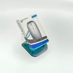 Load image into Gallery viewer, P3Fou Kabellose Maus – Silent Wireless Mouse – 2,4 GHz – Ergonomisch – 1200–1600 DPI – Nano-Empfänger – Silber
